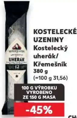 Kaufland KOSTELECKÉ UZENINY Kostelecký uherák/ Křemešník nabídka