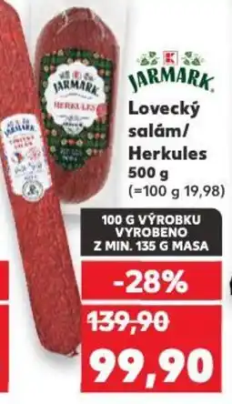 Kaufland Lovecký salám/ Herkules nabídka