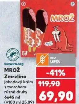 Kaufland MROŽ Zmrzlina nabídka