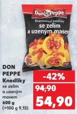 Kaufland DON PEPPE Knedlíky nabídka