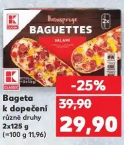 Kaufland Bageta k dopečení nabídka