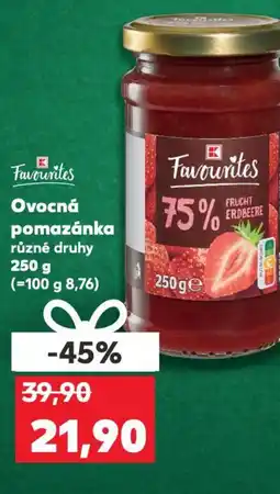 Kaufland Ovocná pomazánka nabídka