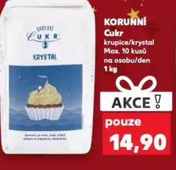 Kaufland KORUNNÍ Cukr nabídka