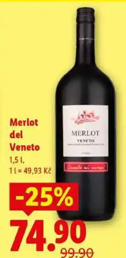 Lidl Merlot del Veneto, 1,5 l nabídka
