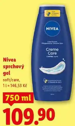 Lidl Nivea sprchový gel, 750 ml nabídka