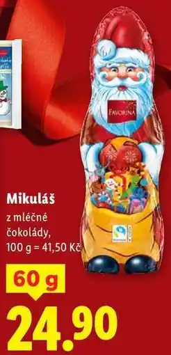 Lidl Mikuláš, 60 g nabídka