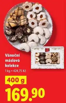 Lidl Vánoční máslová kolekce, 400 g nabídka