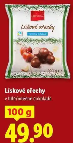 Lidl Lískové ořechy, 100 g nabídka