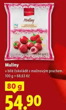 Lidl Maliny, 80 g nabídka