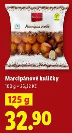 Lidl Marcipánové kuličky, 125 g nabídka