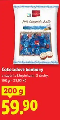 Lidl Čokoládové bonbony, 200 g nabídka
