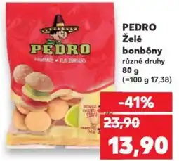 Kaufland PEDRO Želé bonbóny nabídka