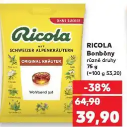 Kaufland RICOLA Bonbóny nabídka
