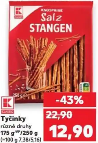 Kaufland Tyčinky nabídka