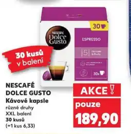 Kaufland NESCAFÉ DOLCE GUSTO Kávové kapsle nabídka