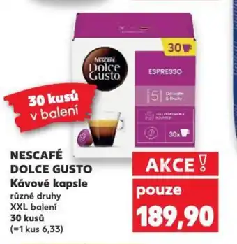 Kaufland NESCAFÉ DOLCE GUSTO Kávové kapsle nabídka
