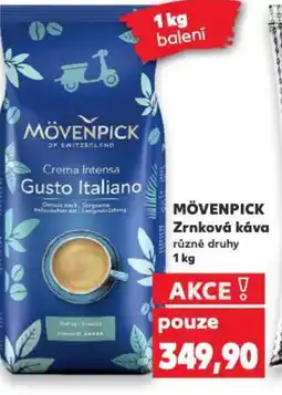 Kaufland MÖVENPICK Zrnková káva nabídka