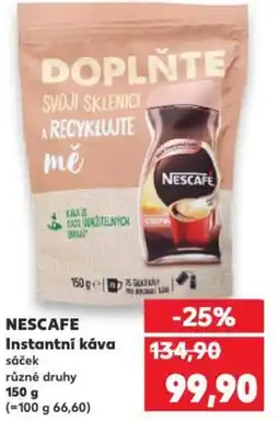 Kaufland NESCAFE Instantní káva nabídka