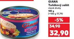 Kaufland GIANA Tuňákový salát nabídka