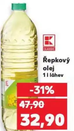 Kaufland Řepkový olej nabídka