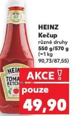Kaufland HEINZ Kečup nabídka