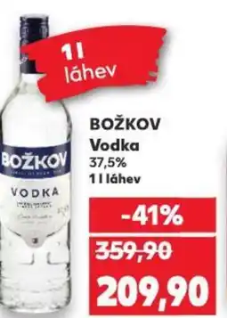 Kaufland BOŽKOV Vodka nabídka