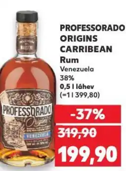 Kaufland PROFESSORADO ORIGINS CARRIBEAN Rum Venezuela nabídka