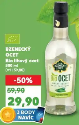 Kaufland BZENECKÝ OCET Bio lihový ocet nabídka