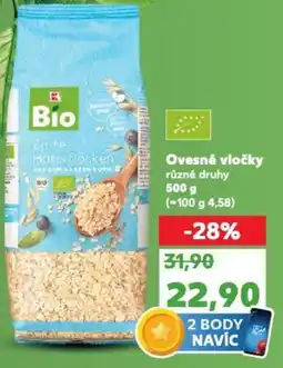 Kaufland Ovesné vločky nabídka