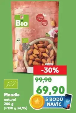 Kaufland Mandle natural nabídka