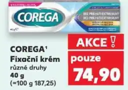 Kaufland COREGA¹ Fixační krém nabídka
