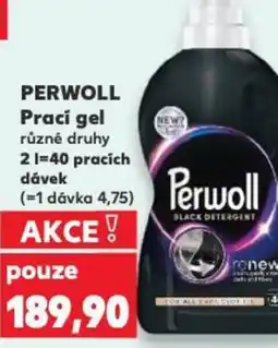 Kaufland PERWOLL Prací gel nabídka