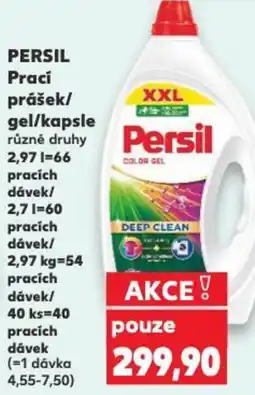 Kaufland PERSIL Prací prášek/ gel/kapsle nabídka