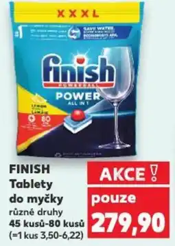 Kaufland FINISH Tablety do myčky nabídka