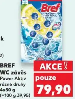Kaufland BREF WC závěs Power Aktiv nabídka