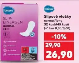 Kaufland Bevola Slipové vložky nabídka