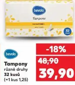 Kaufland Bevola Tampony nabídka