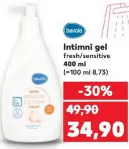 Kaufland Bevola Intimní gel fresh/sensitive nabídka