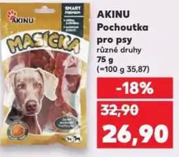 Kaufland AKINU Pochoutka pro psy nabídka