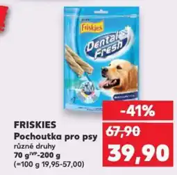 Kaufland FRISKIES Pochoutka pro psy nabídka