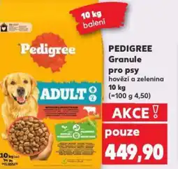 Kaufland PEDIGREE Granule pro psy nabídka