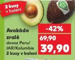 Kaufland Avokádo zralé nabídka