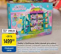 Tesco Gabby's Dollhouse Velký domek pro oslavy nabídka