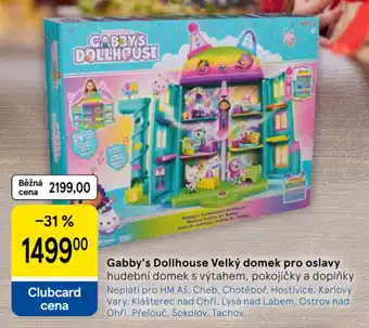 Tesco Gabby's Dollhouse Velký domek pro oslavy nabídka