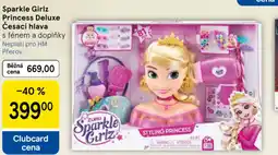 Tesco Sparkle Girlz Princess Deluxe Česací hlava nabídka