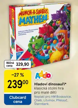 Tesco Hladovi dinosauři nabídka