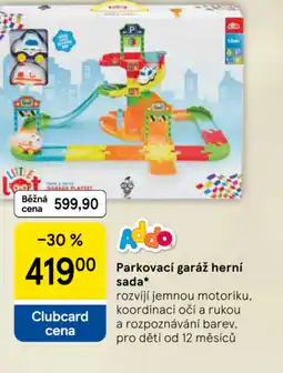 Tesco Parkovací garáž herní sada nabídka