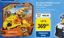 Tesco Paw Patrol Rubble & Crew Vozidlo s figurkou nabídka