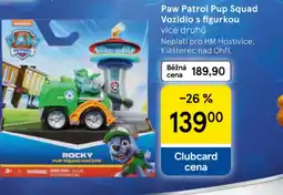 Tesco Paw Patrol Pup Squad Vozidlo s figurkou nabídka
