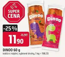 Trefa DINOO 60 g sváča s náplní nabídka